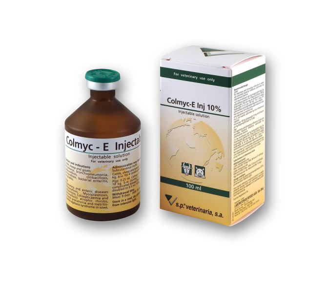 COLMYC ® 10% INJECTABLE/ FLOXAVEX 100 mg/ml